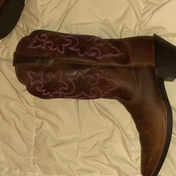 Women's Ariat western style boots size 10 - Picture 7 of 11